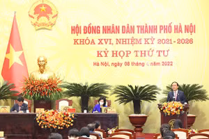 Quang cảnh kỳ họp.