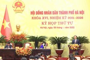 Quang cảnh kỳ họp.