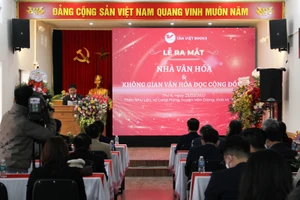 Khánh thành nhà văn hoá, không gian văn hoá đọc cộng đồng với hơn 6.000 đầu sách