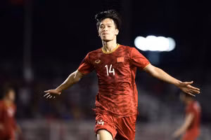 Quả bóng vàng Việt Nam 2021 Nguyễn Hoàng Đức. (Ảnh VFF)