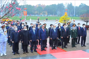 Lãnh đạo Đảng, Nhà nước vào Lăng viếng Chủ tịch Hồ Chí Minh