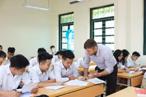 HS Thủ đô tự tin hướng đến hội nhập quốc tế. 