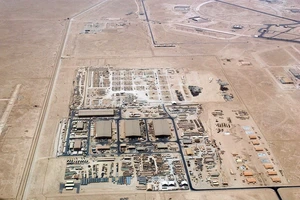 Căn cứ không quân Al Udeid của Mỹ tại Qatar.