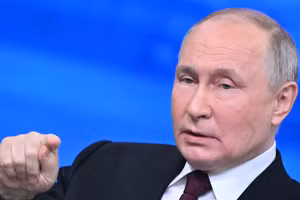 Tổng thống Nga Vladimir Putin.