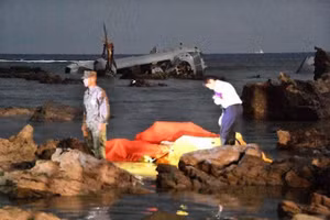 Hiện trường một vụ tai nạn của CV-22B Osprey.