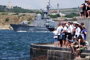 Chiến hạm của Hạm đội Biển Đen. 