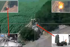 UAV Lancet tấn công loạt mục tiêu Ukraine.