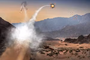 Cách APKWS đối phó đồng thời nhiều mục tiêu.