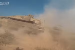 Hệ thống Trophy bị vô hiệu bởi đòn tấn công của Hamas. 