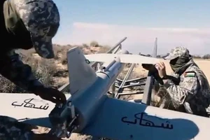 UAV Shehab của lữ đoàn Al-Qassam, nhánh quân sự của Hamas.