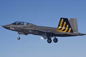 Tiêm kích KF-21 Boramae thực hiện thành công chuyến bay thử nghiệm.