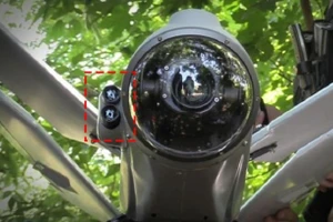 Cảm biến LIDAR trên Lancet thế hệ mới.