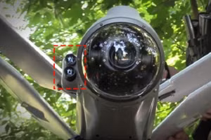 Cảm biến LIDAR trên Lancet thế hệ mới.