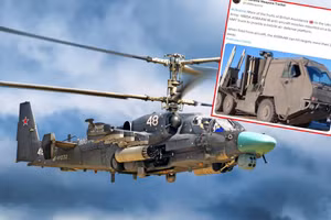 Trực thăng Nga sẽ gặp nguy hiểm khi ASRAAM trực chiến. 