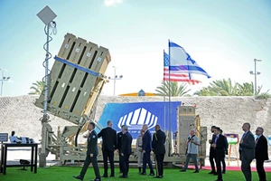 Hệ thống đánh chặn Iron Dome.