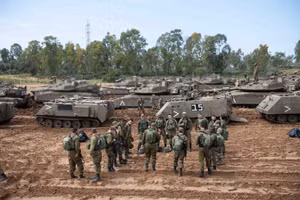 Lực lượng IDF chuẩn bị cho cuộc chiến trên bộ tại Gaza.