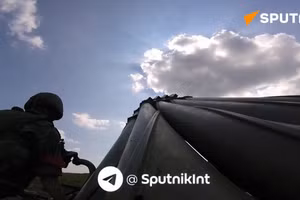 Hệ thống Tornado-S tại Ukraine.