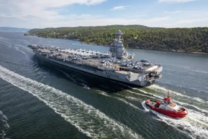 Biên đội tàu sân bay USS Gerald R.Ford.