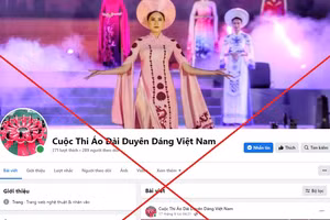 Chị X. đăng kí tham gia cuộc thi, bị lừa đảo hơn 1,1 tỉ đồng. (Ảnh: Công an Kon Tum).