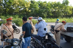 Nhiều phương tiện bị xử lý trong chiều ngày hôm nay.