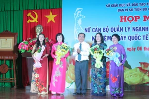 Cần Thơ: Họp mặt nữ cán bộ quản lý ngành GD&ĐT