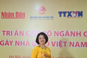 Cô giáo Nguyễn Thị Khánh Ly.