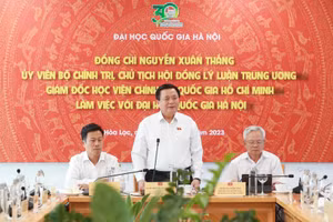 Đại học Quốc gia Hà Nội tiên phong trong nghiên cứu, đề xuất đường lối của Đảng.