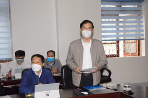 PGS.TS Nguyễn Huy Hoàng, Giám đốc Sở GD& ĐT tỉnh Sơn La phát biểu tại chương trình.