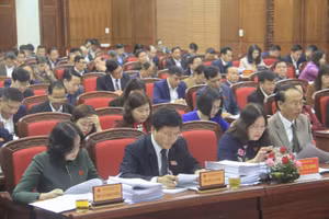 Điện Biên dự kiến áp dụng kỳ họp không giấy vào tháng 12/2021.