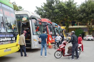 Điện Biên chỉ thí điểm vận tải hành khách đi và đến 3 tỉnh Tây Bắc. Ảnh: Hà Linh