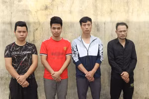 Các đối gây ra vụ trộm cắp tài sản trong Công ty Nanotech . Ảnh: Lan Hương, Anh Thu