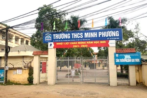 Trường THCS Minh Phương được hoạt động trở lại từ 2/10