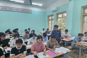 Những ngày ôn tập cuối cùng trên lớp của học sinh THPT