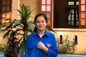 Nữ sinh Đặng Hương Giang.