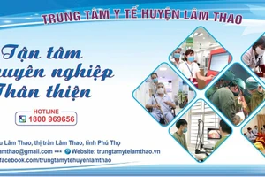 Trung tâm Y tế huyện Lâm Thao luôn hướng tới sự hài lòng của người bệnh.