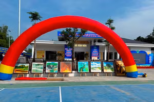 Công tác chuẩn bị cho Lễ khánh thành Khu thiết chế Làng văn hóa kiểu mẫu Gò Nọi dần được hoàn tất.