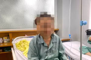 Sức khỏe của cô gái ổn định sau 1 tuần điều trị. (Ảnh: Bệnh viện Đa khoa tỉnh Phú Thọ)