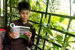 Thí sinh Nguyễn Thị Mỹ. Ảnh: Thanh Trà