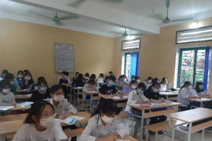 Học sinh Trường THPT Quế Lâm, huyện Đoan Hùng tích cực ôn tập trước Kỳ thi tốt nghiệp THPT 2021.