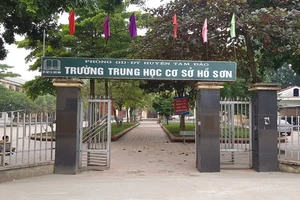 Cán bộ, giáo viên Trường THCS Hồ Sơn và Minh Quang huyện Tam Đảo chưa được nhận lương tháng 11 và 12