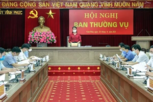 Quang cảnh hội nghị.