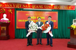 Tuyên Quang bổ nhiệm Giám đốc Bệnh viện Đa khoa tỉnh