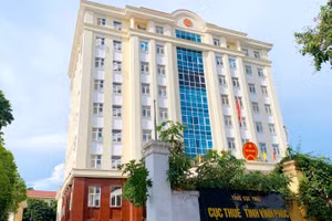 Cục thuế tỉnh Vĩnh Phúc. Ảnh: Tiến Dũng