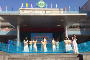 Hoạt động ngoại khóa của Trường THCS Vĩnh Yên.