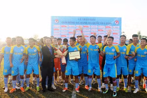 CLB Hải Nam Vĩnh Phúc chính thức giành vé tham dự Giải bóng đá hạng Nhì Quốc gia 2021 
