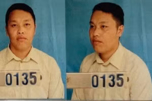 Phạm nhân Giàng Mí Sỳ trước khi bỏ trốn. Ảnh: Công an Hà Giang