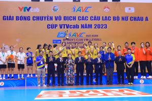 Sport Center 1 Việt Nam giành huy chương Vàng Giải bóng chuyền vô địch CLB nữ châu Á