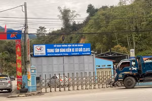 Trung tâm Đăng kiểm xe cơ giới Hà Giang 23.01S tạm dừng hoạt động