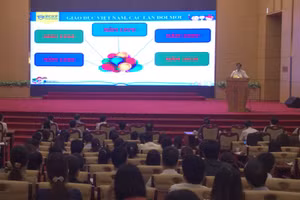 Quang cảnh buổi tập huấn.