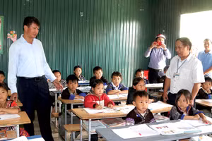 Trẻ mầm non 5 tuổi được miễn học phí năm học 2024 - 2025 từ ngày 1/9. 